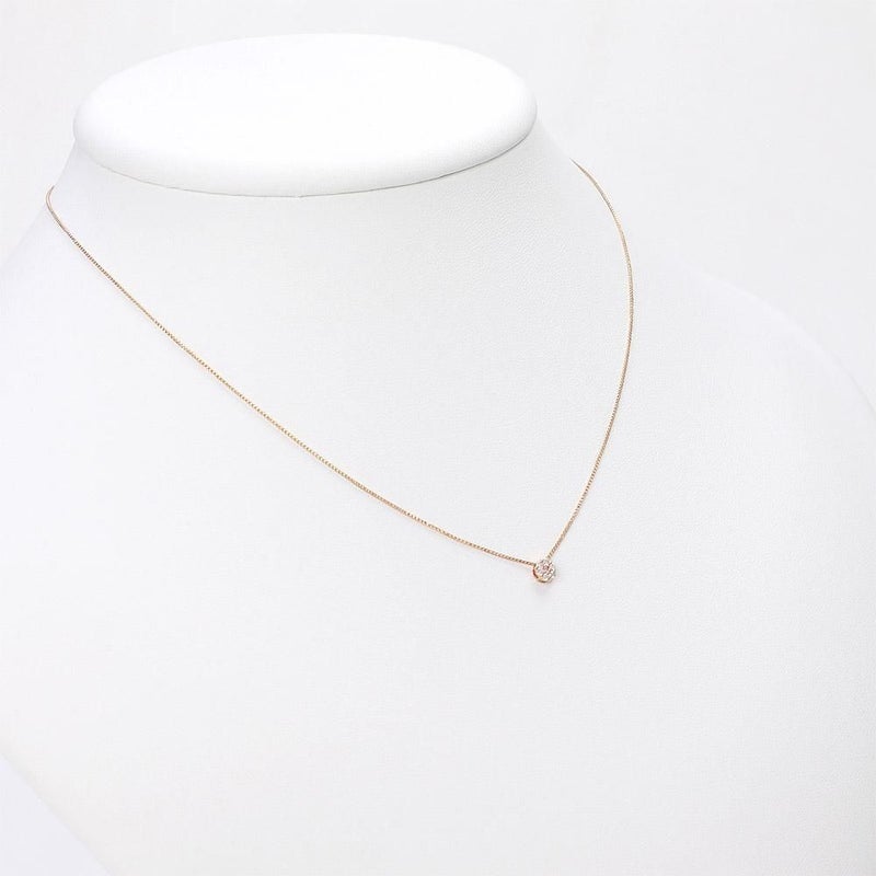 K10PG ダイヤモンド ネックレス_11