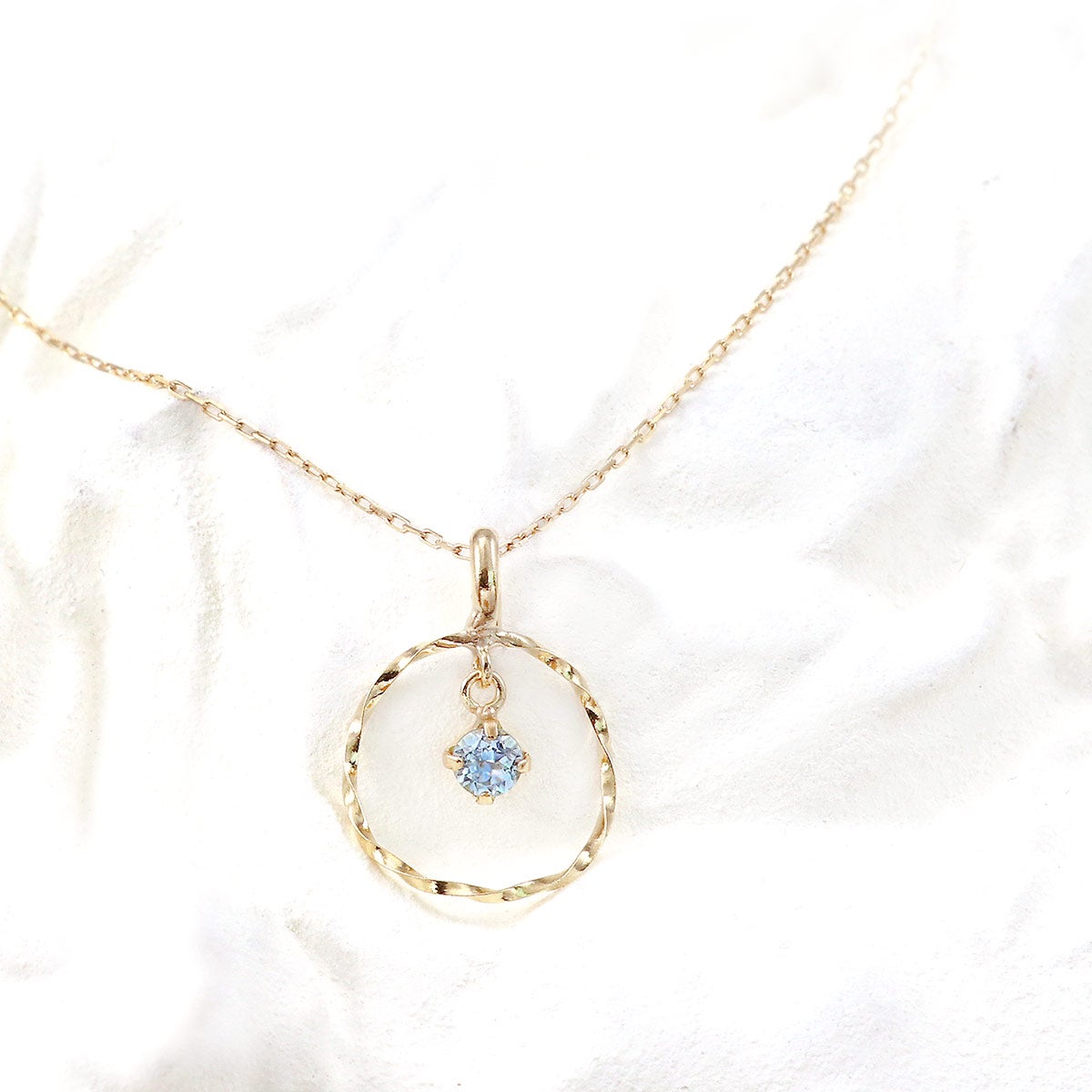 K10YG ブルートパーズ ネックレス 11月誕生石_03