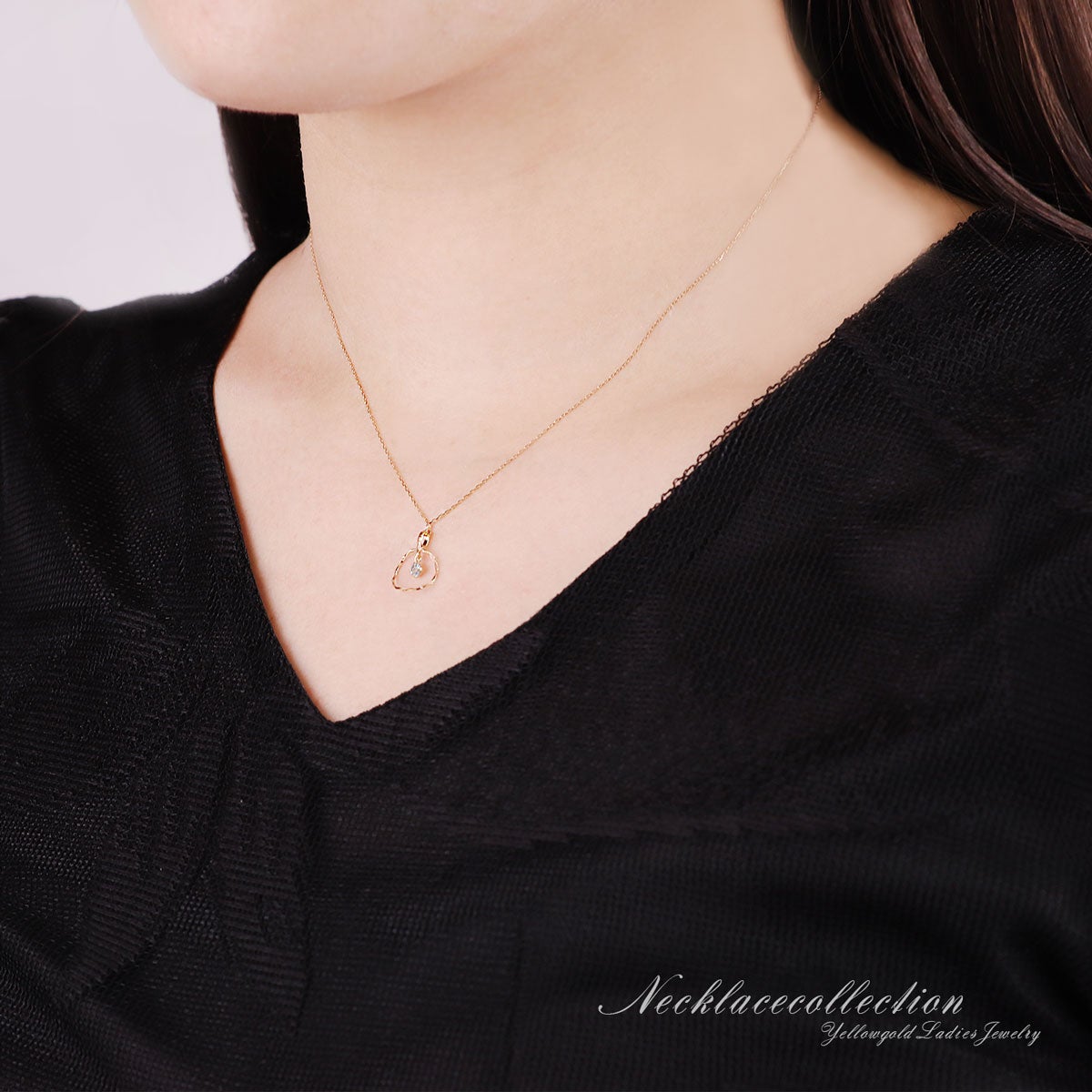 K10YG ブルートパーズ ネックレス 11月誕生石_04