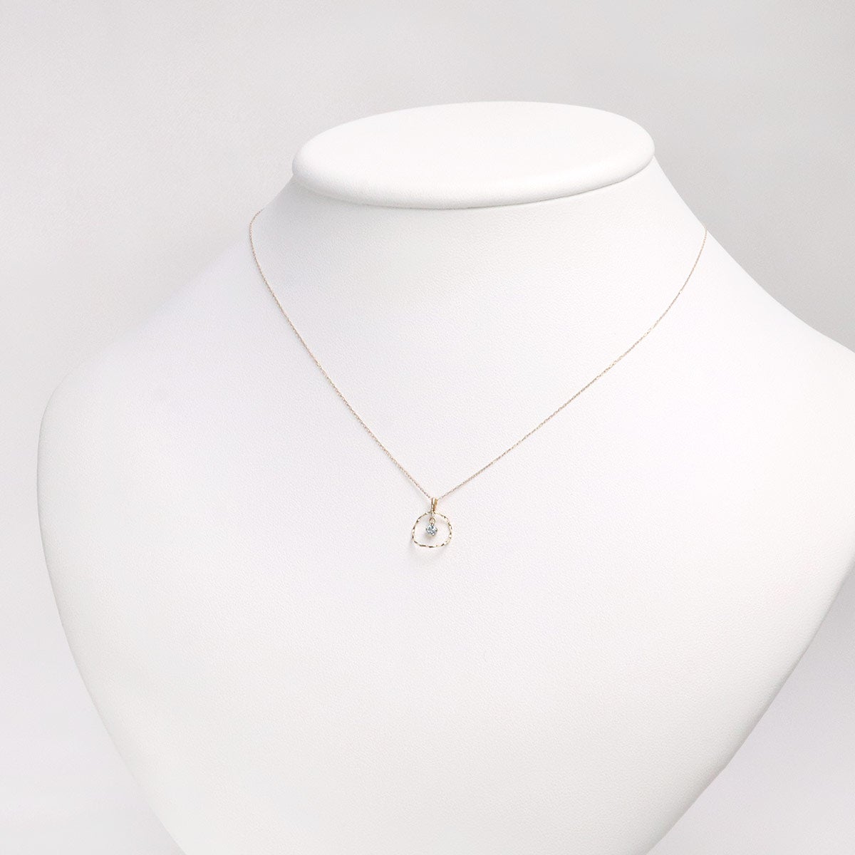 K10YG ブルートパーズ ネックレス 11月誕生石_10