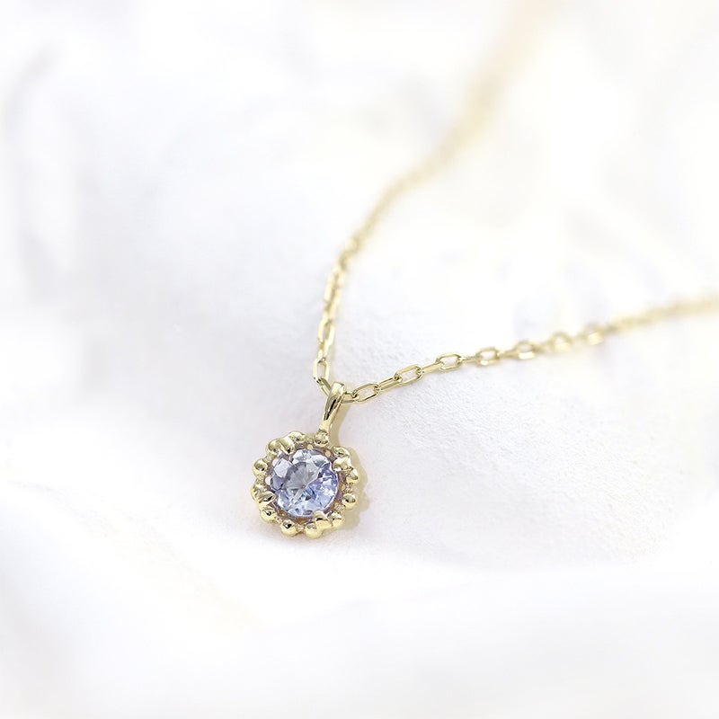 K10YG タンザナイトネックレス_10