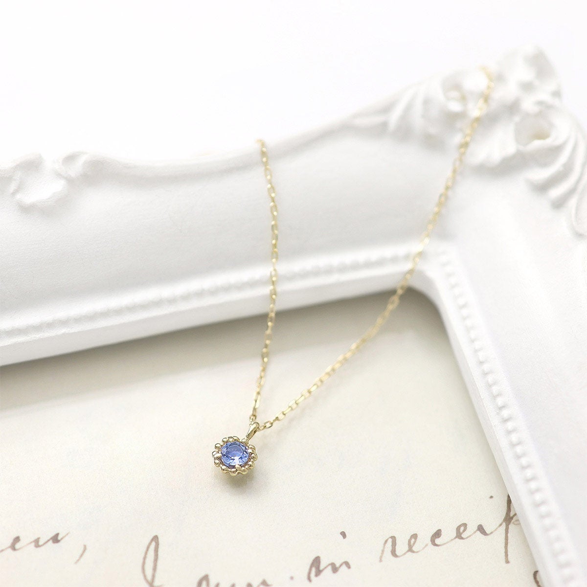 K10YG タンザナイトネックレス_12