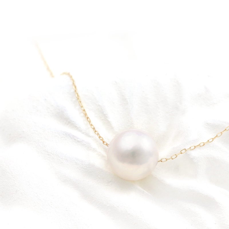 K10YG アコヤ真珠 7.5～8mm ネックレス_03