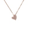 心葉 ダイヤモンド ハートネックレス K10_21