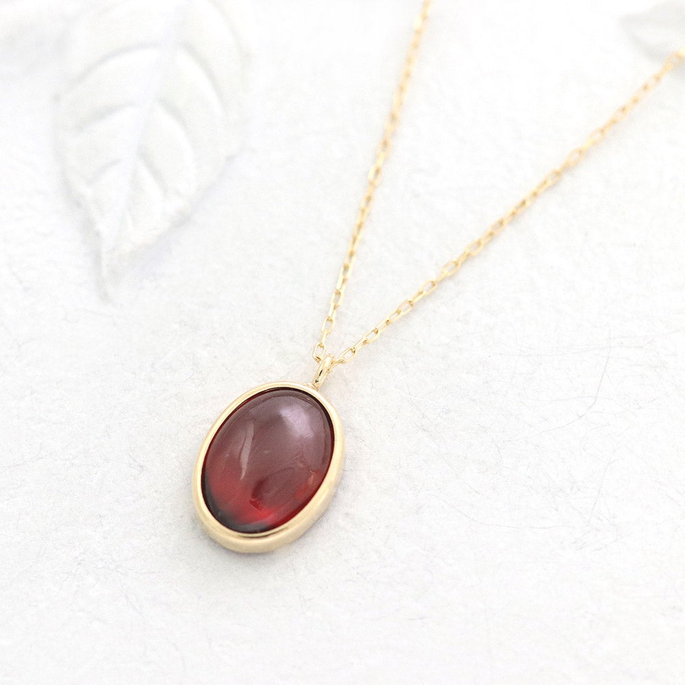 K18YG ガーネット ネックレス | Jewelry ROLA（ジュエリーローラ）