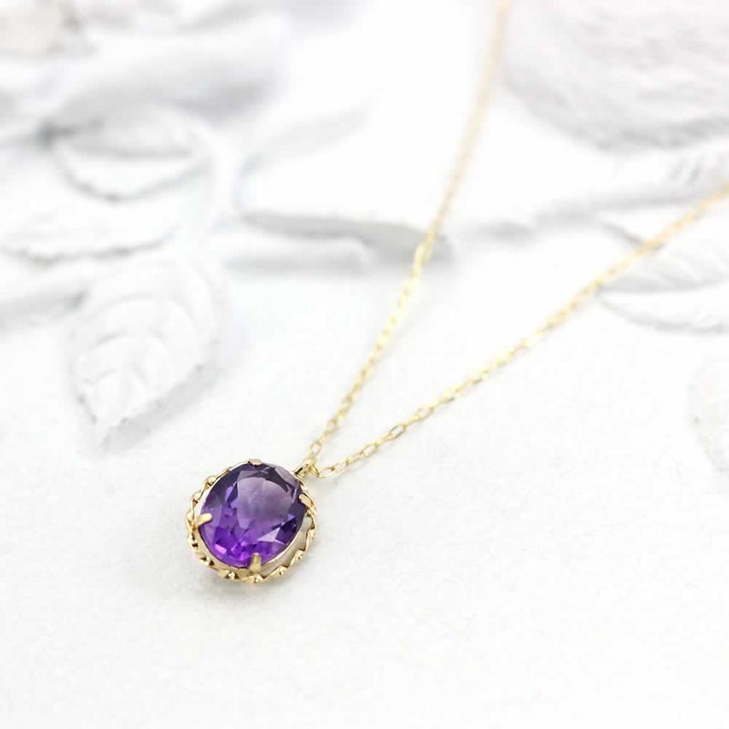 K18YG アメジスト ネックレス_02