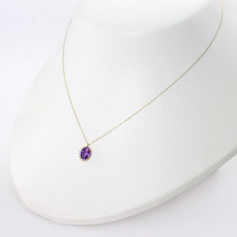 K18YG アメジスト ネックレス_10