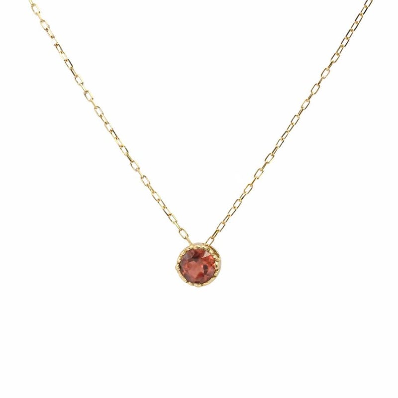 K18YG 誕生石 ネックレス_21