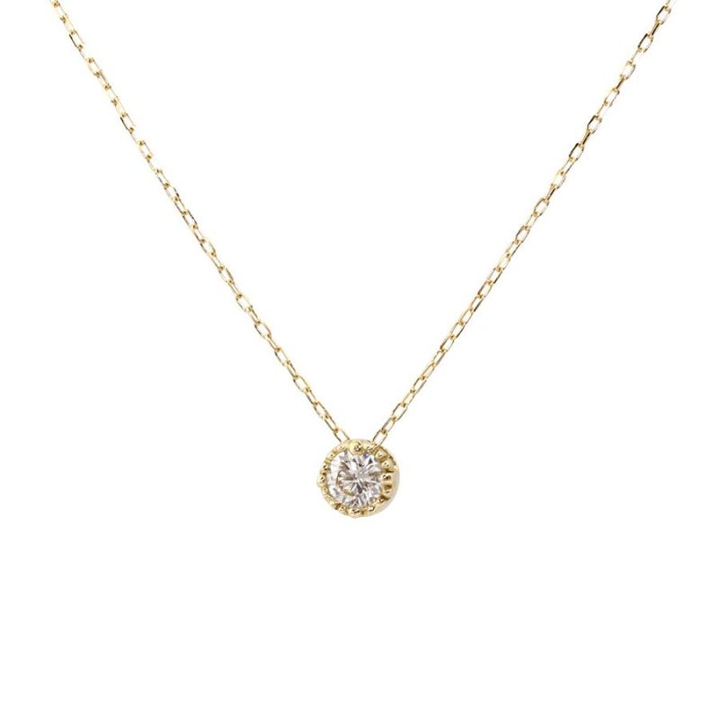 K18YG 誕生石 ネックレス_24