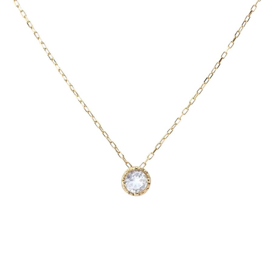 K18YG 誕生石 ネックレス_26