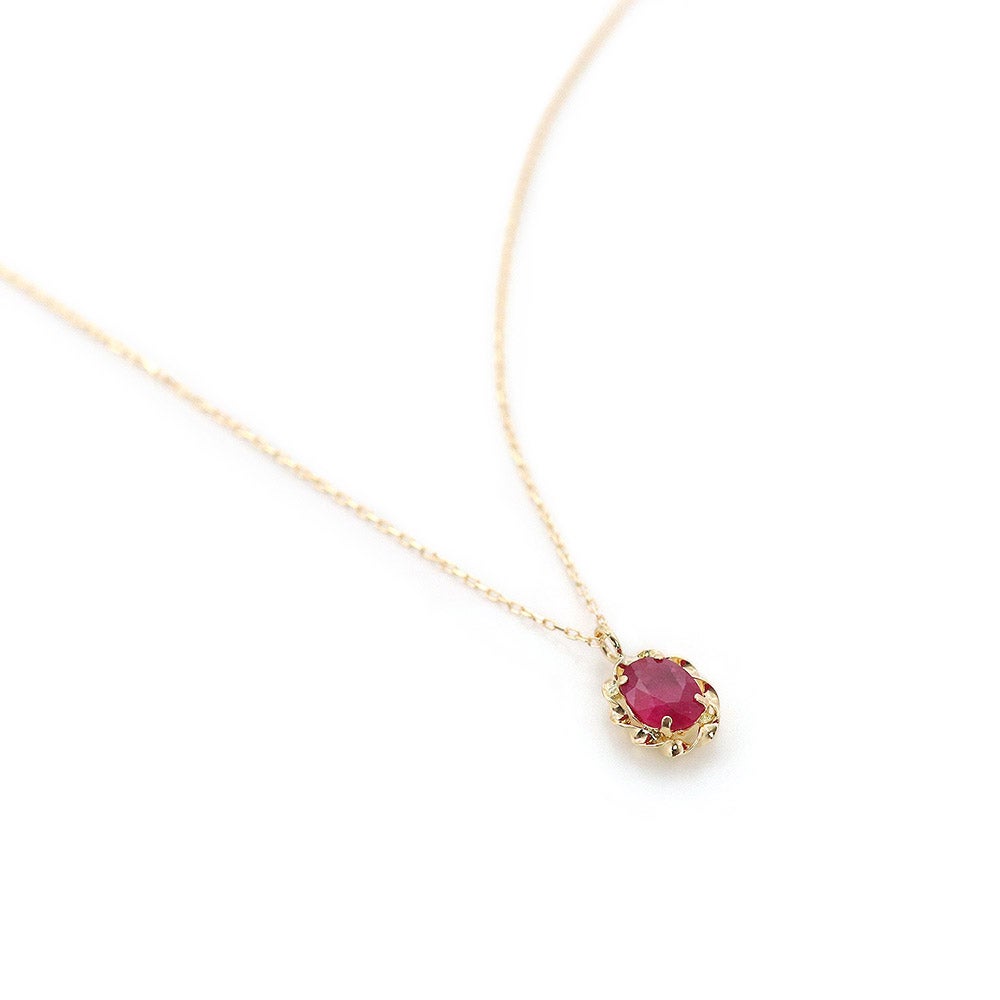 K18YG ルビー ネックレス | Jewelry ROLA（ジュエリーローラ）