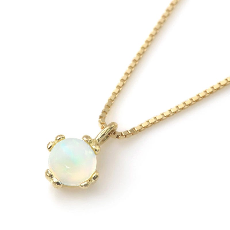 K18YG オパール ネックレス 10月誕生石_02