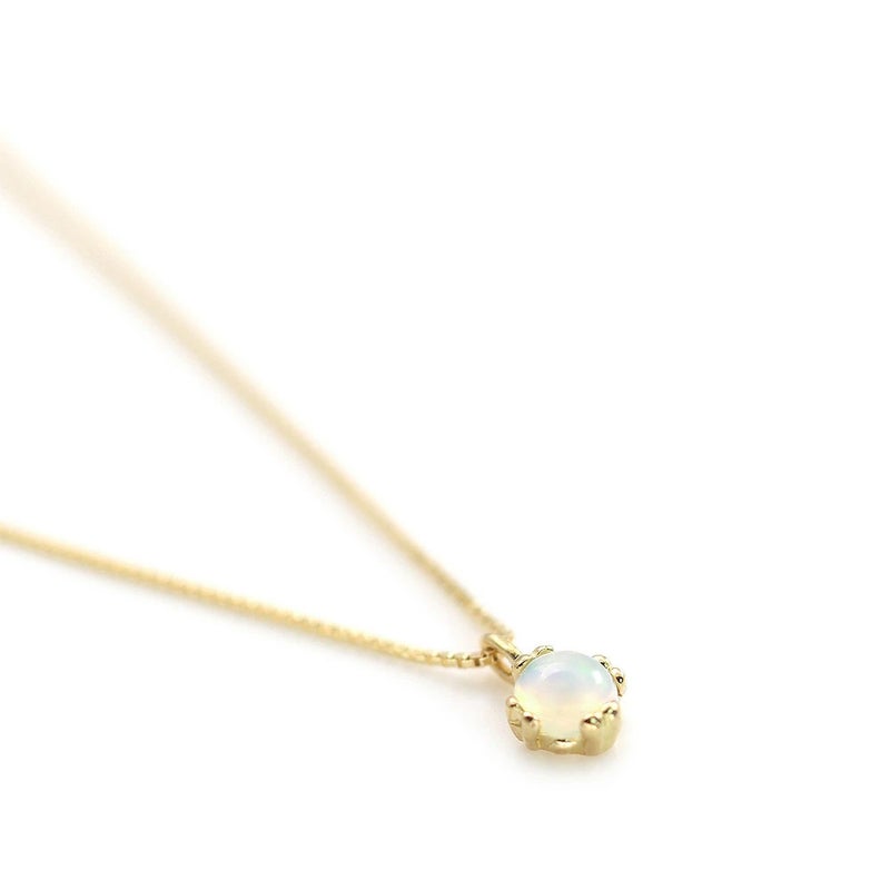 K18YG オパール ネックレス 10月誕生石_09