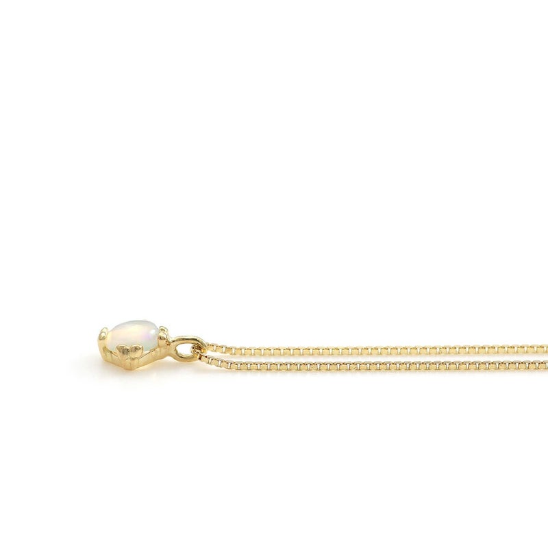 K18YG オパール ネックレス 10月誕生石_11