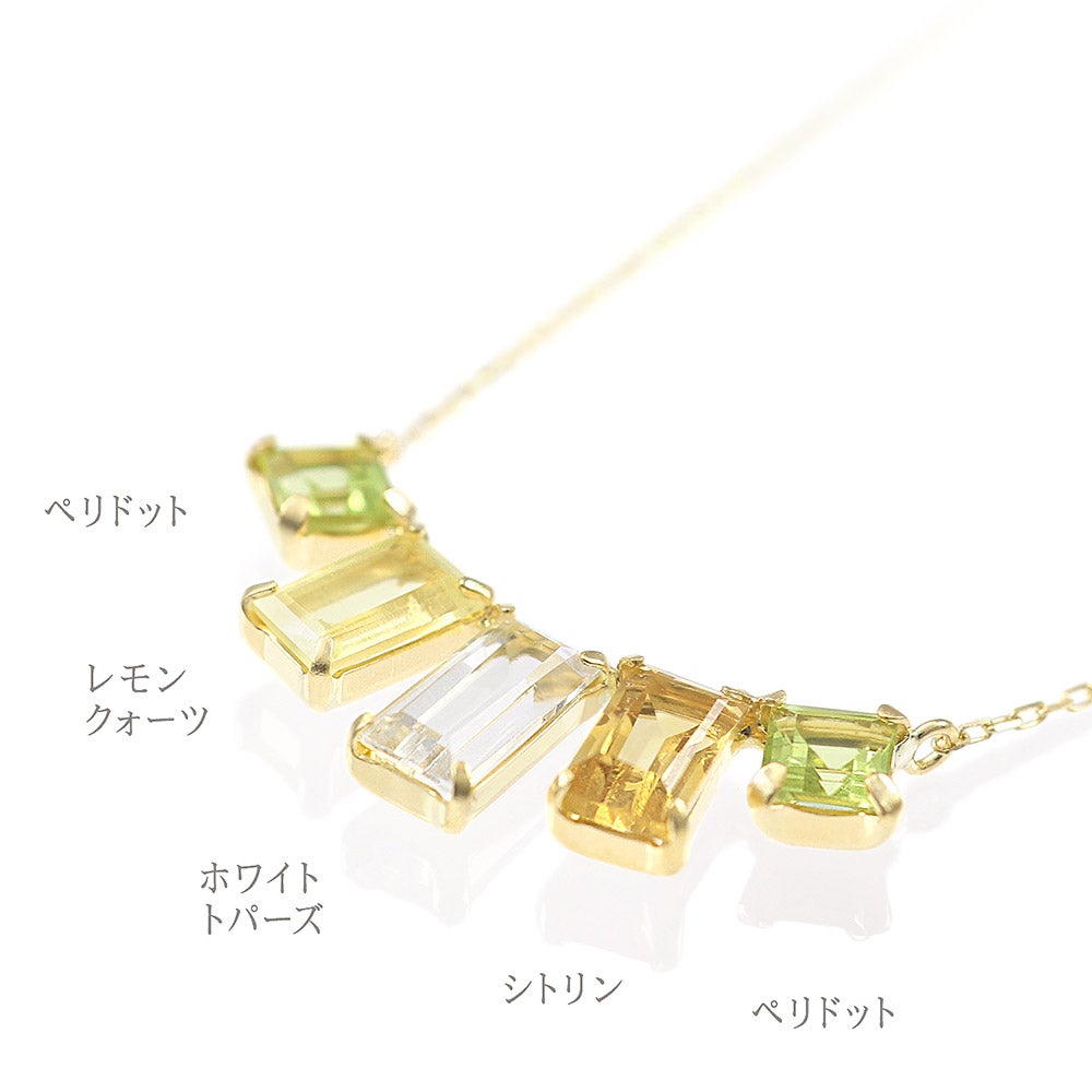 K18YG マルチストーン ネックレス_03