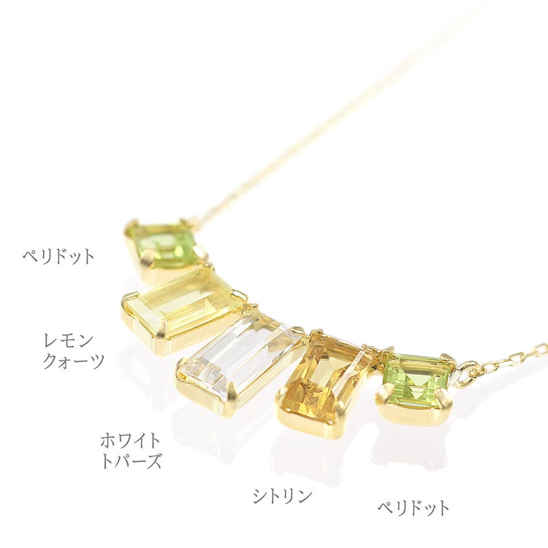 K18YG マルチストーン ネックレス_03