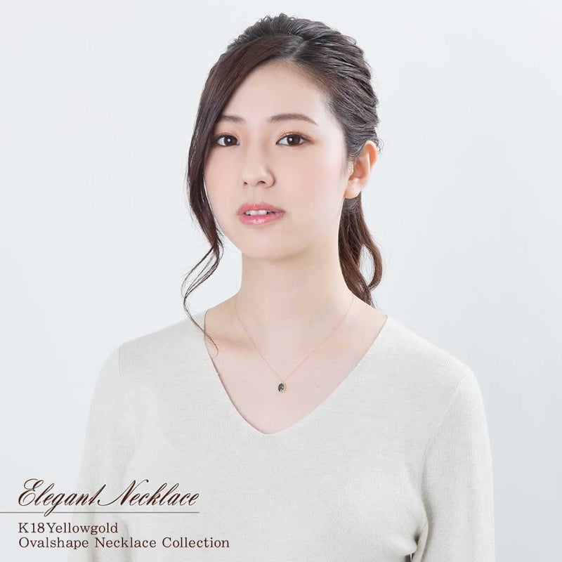 K18YG ロンドンブルートパーズ ネックレス 11月誕生石_04