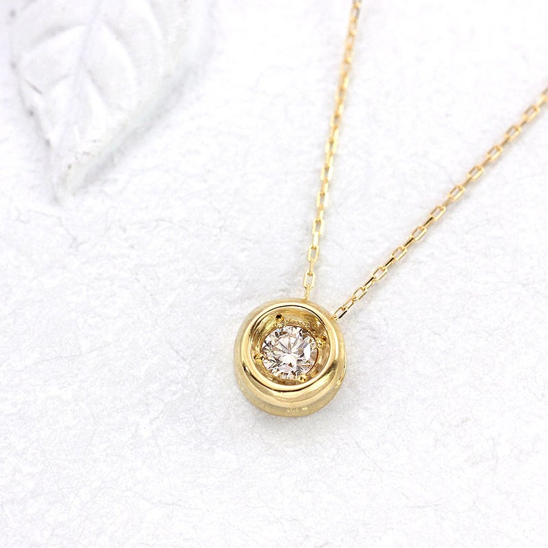 K18YG ダイヤモンド ネックレス_02