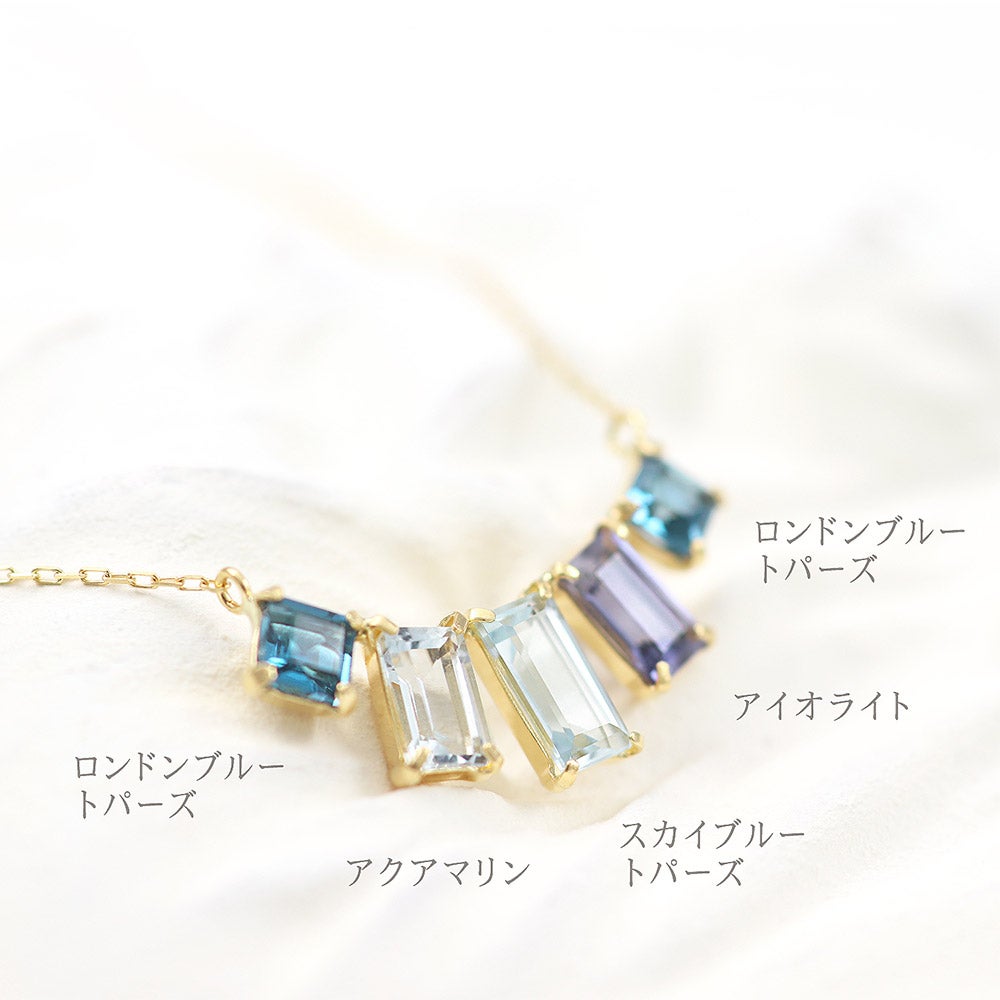 K18YG マルチストーン ネックレス_03