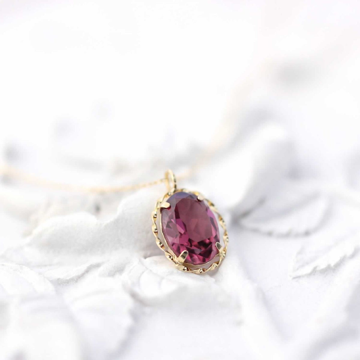 K18YG ロードライトガーネット ネックレス_03