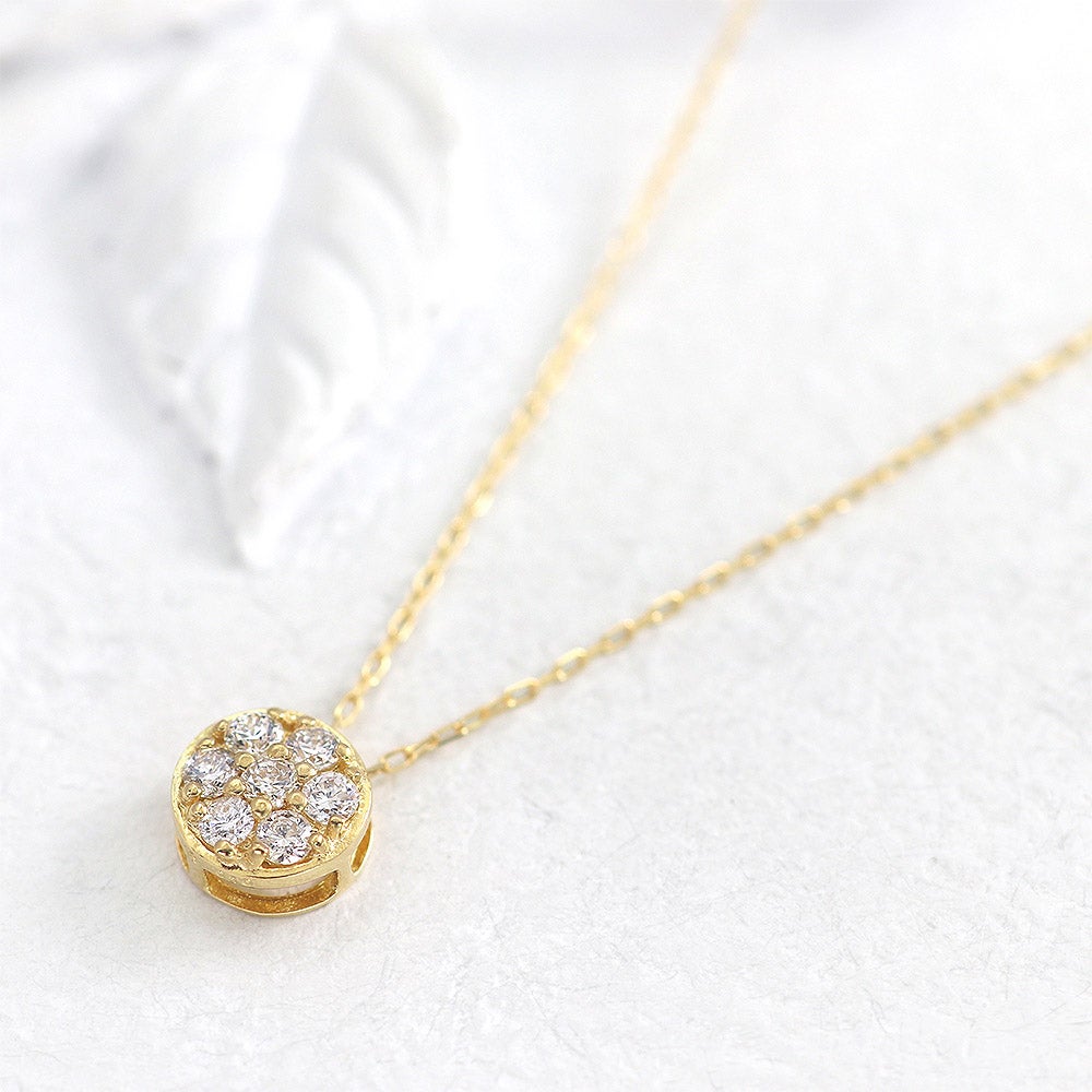 K18YG ダイヤモンド ネックレス_04