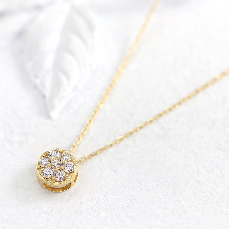 K18YG ダイヤモンド ネックレス_04