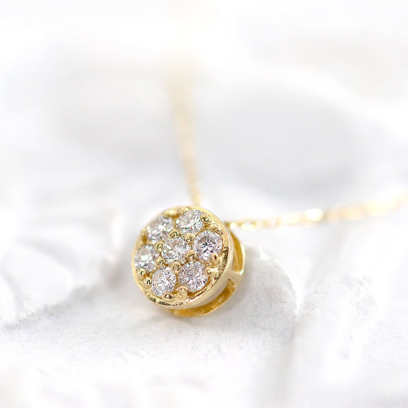 K18YG ダイヤモンド ネックレス_10