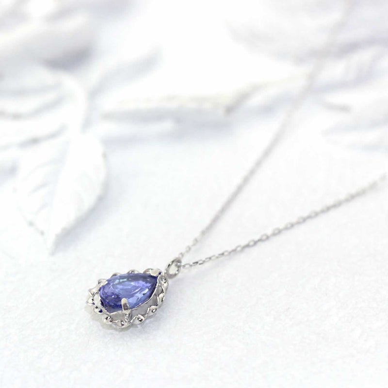 K18WG タンザナイト ネックレス_02