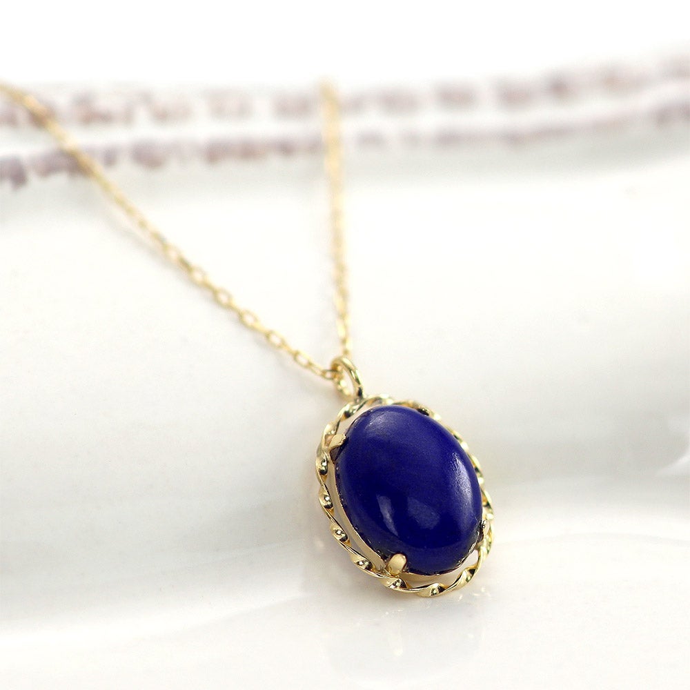 K18YG ラピスラズリネックレス_02