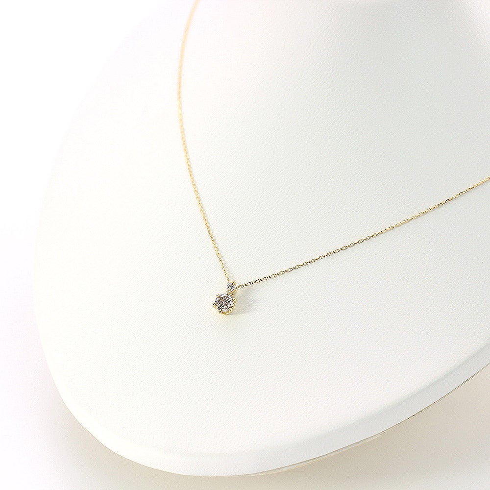 K18YG ダイヤモンド ネックレス_11