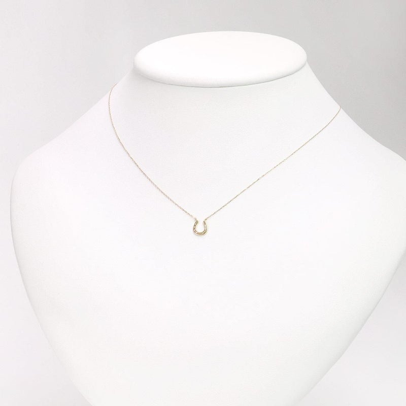 K18YG 馬蹄（ホースシュー）ネックレス_13