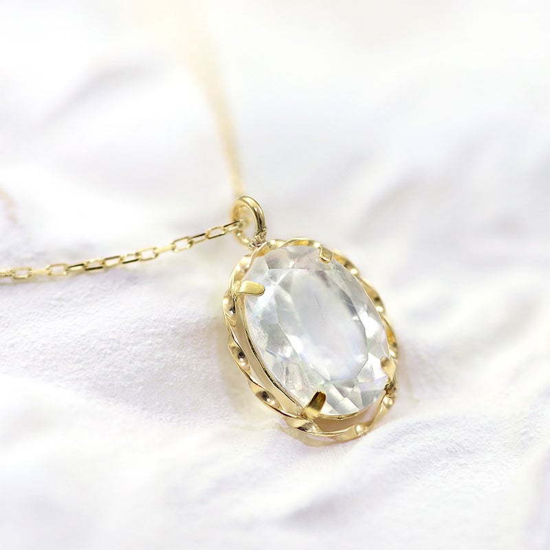 K18YG ブルームーンストーン ネックレス_04