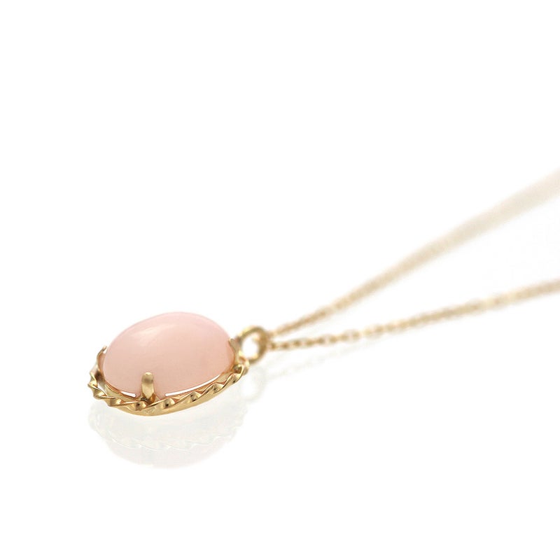 K18YG ピンクオパール ネックレス 10月誕生石_04
