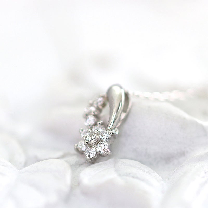 K18WG ダイヤモンド ネックレス_04