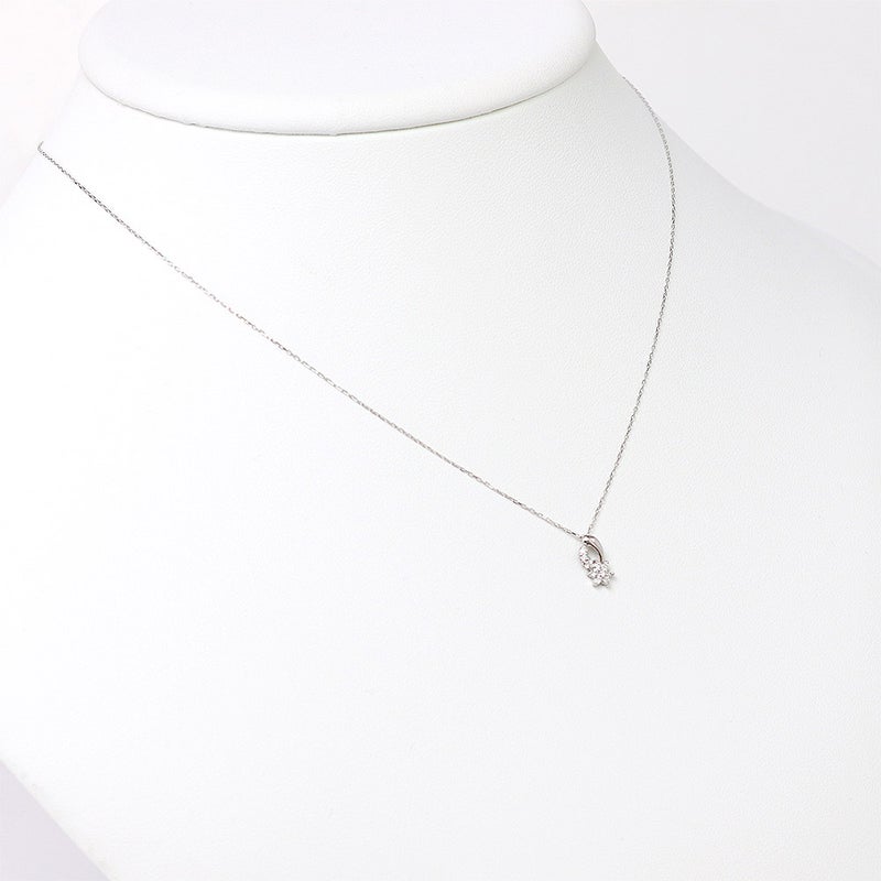 K18WG ダイヤモンド ネックレス_05