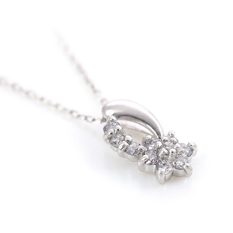 K18WG ダイヤモンド ネックレス_11