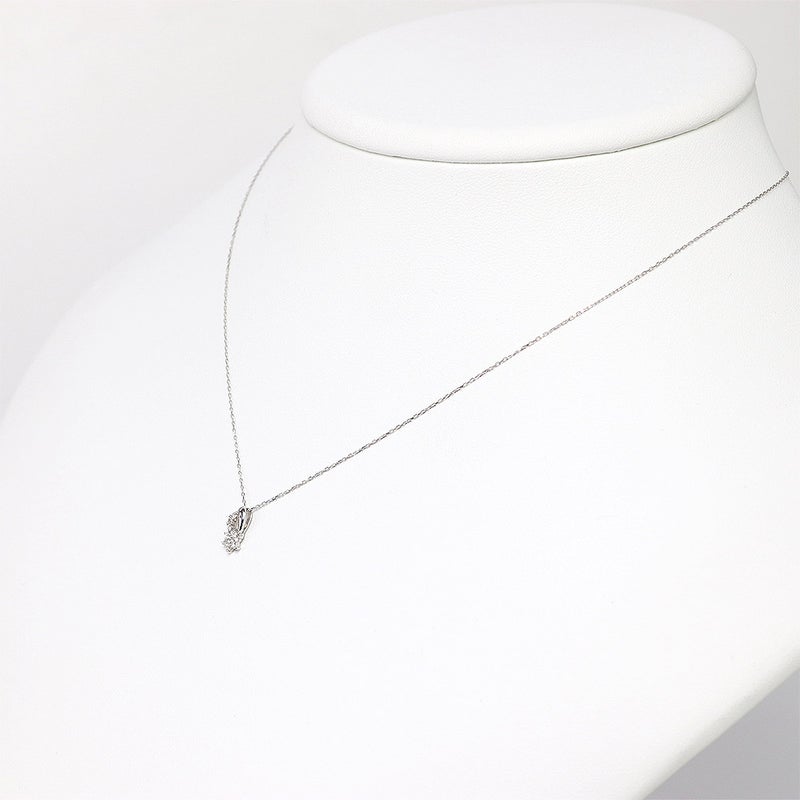 K18WG ダイヤモンド ネックレス_12