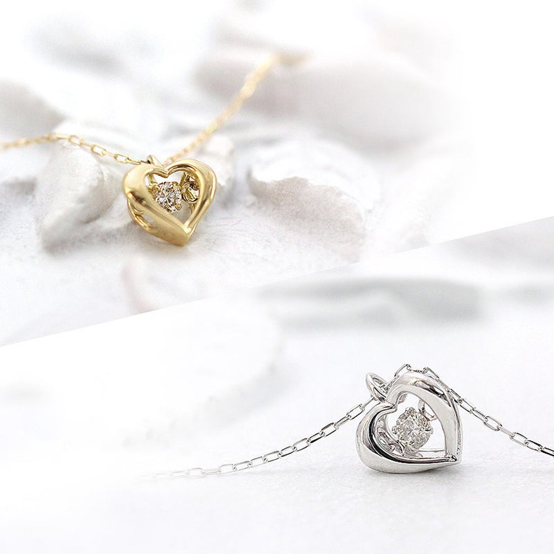 K18 ダンシングストーン ネックレス_02