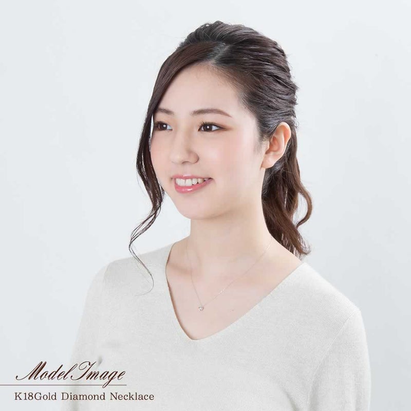 K18 ダンシングストーン ネックレス_09