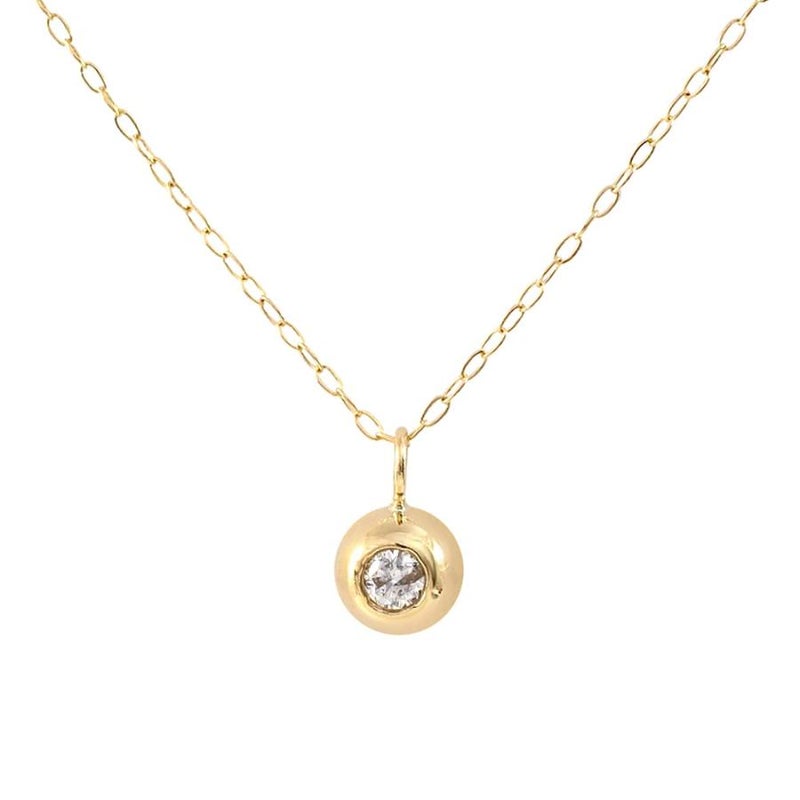 K18 ダイヤモンド ネックレス_21