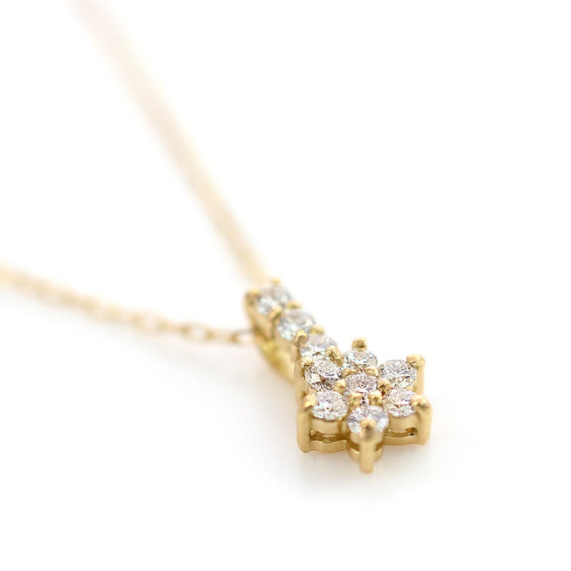 K18YG ダイヤモンド ネックレス_05