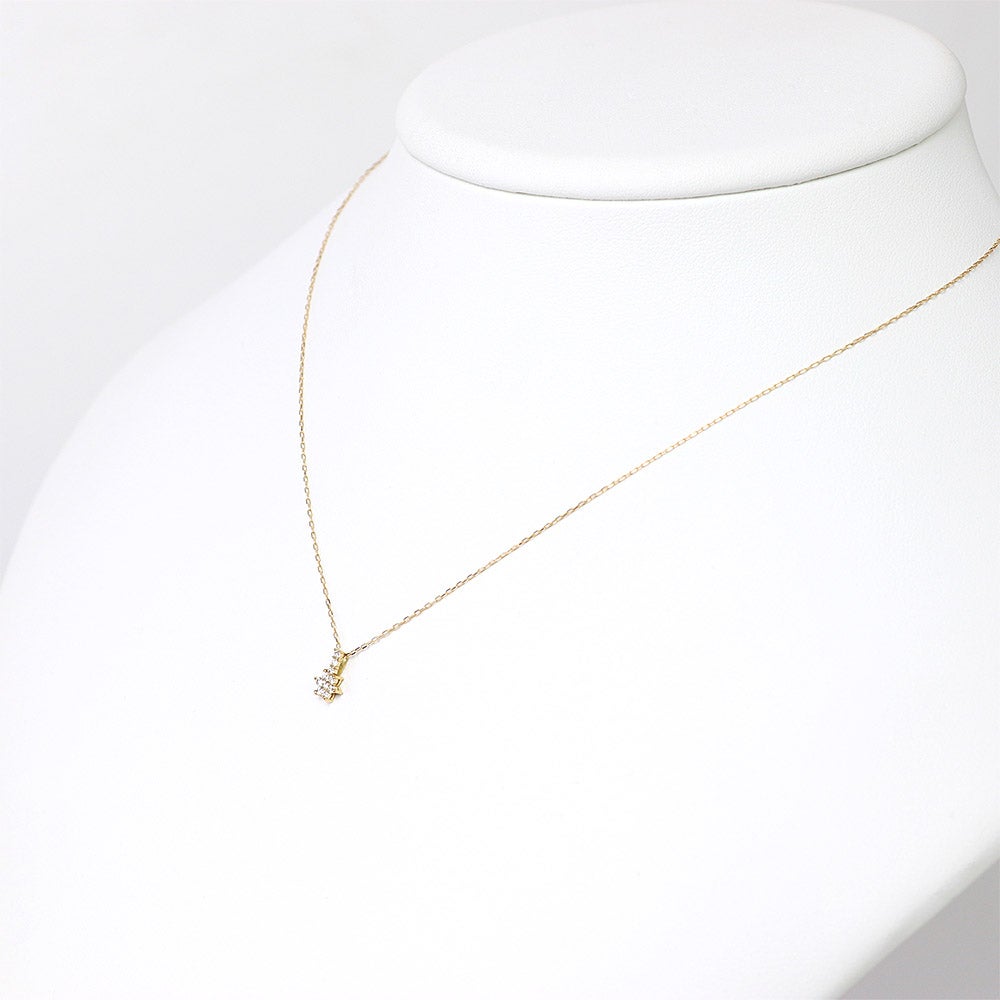 K18YG ダイヤモンド ネックレス_10