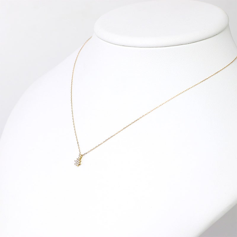 K18YG ダイヤモンド ネックレス_10