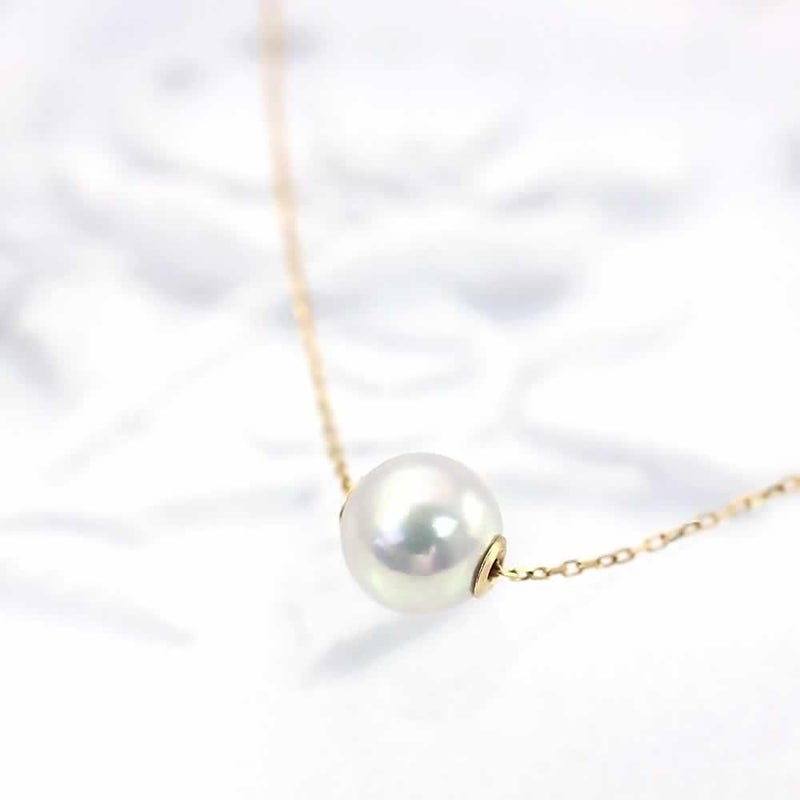 K18YG アコヤ真珠 ネックレス_02