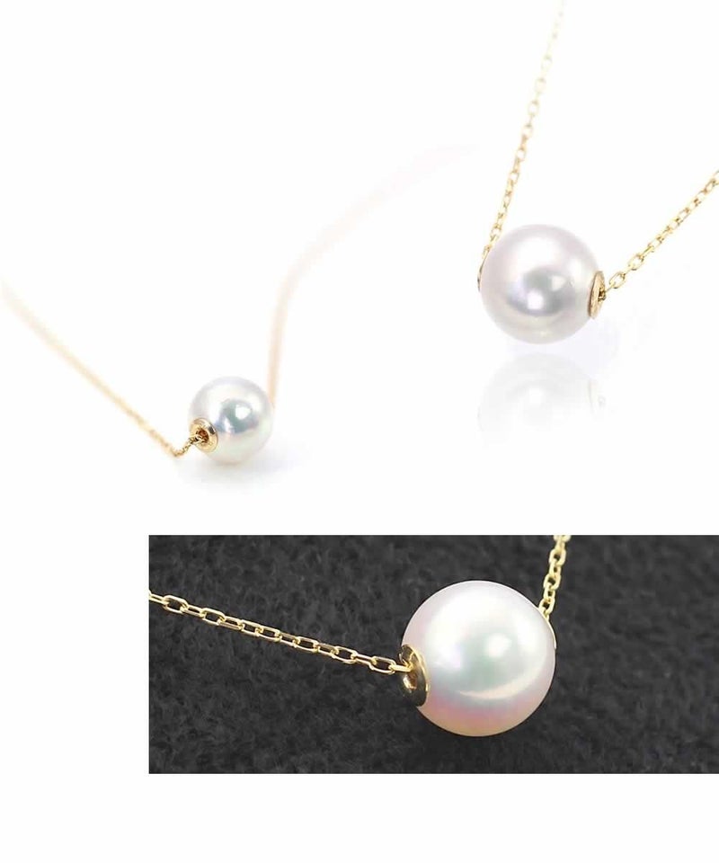 K18YG アコヤ真珠 ネックレス_03