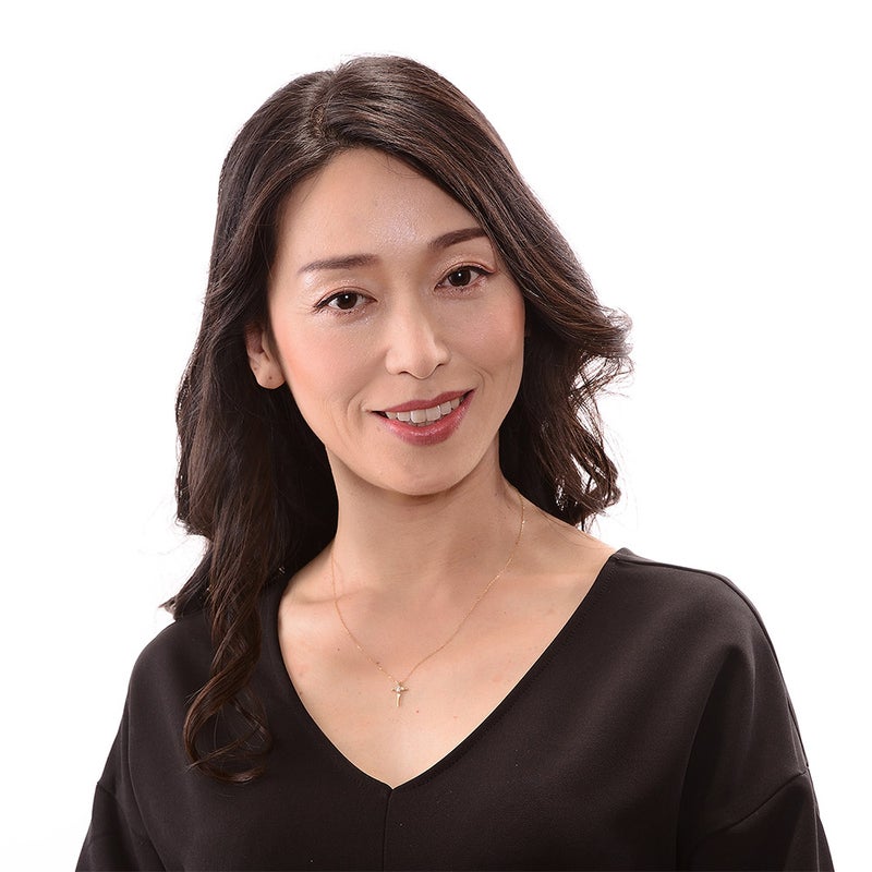 K18 心葉 ダイヤモンド 0.1ct 葵×クロスネックレス_16