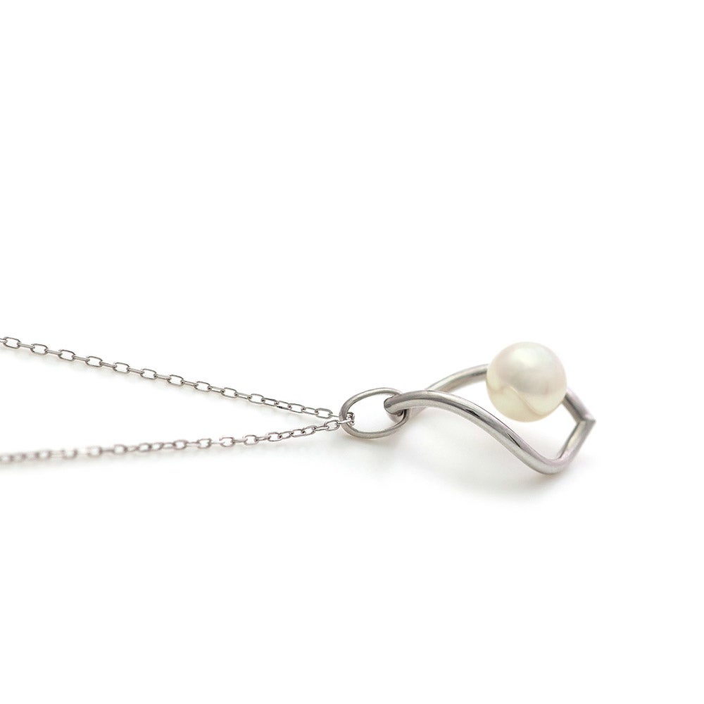 K18WG あこや真珠 ネックレス_09