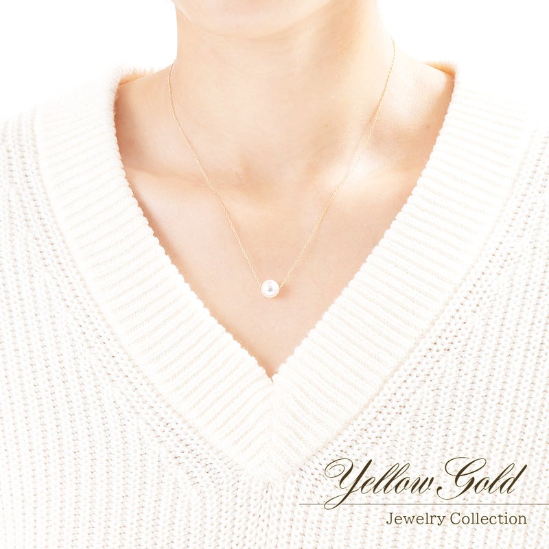 K18YG あこや真珠 ネックレス_05