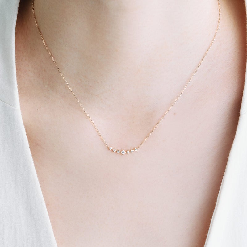 K18YG ダイヤモンド ネックレス_05