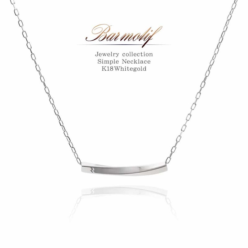 K18WG バーネックレス_01